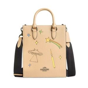 Coach X Observed By Us Dylan Leather Tote w/Gunmetal